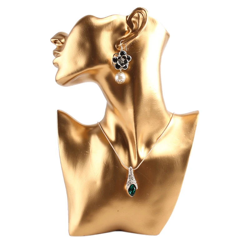  Resin Material Jewelry Showcase Rack Creative Earrings Necklace Figurine Display Stand Necklace Pen