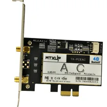 WTXUP Broadcom BCM94371ZAE 802.11AC 867 Мбит PCi-E Wi-Fi кард-Настольный PCI Express Беспроводной Вай-Фай адаптер с Bluetooth V4.1