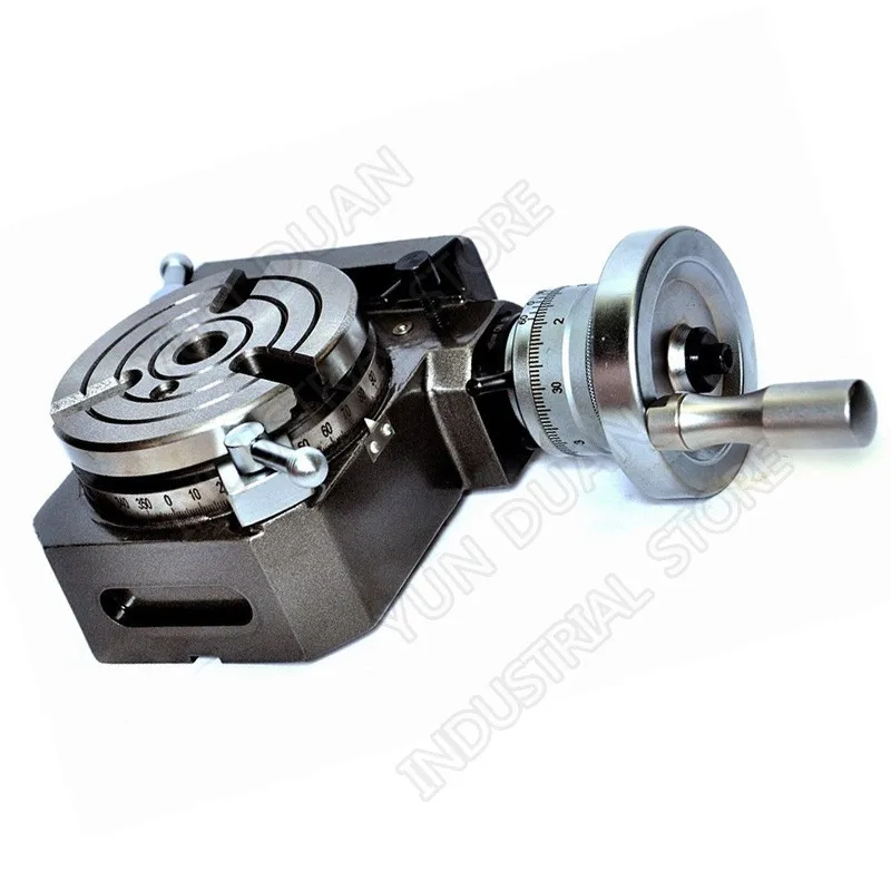 

Indexing Plate Rotary table vertical and horizontal 127mm 5inch For CNC Milling Drilling Grinding Machine