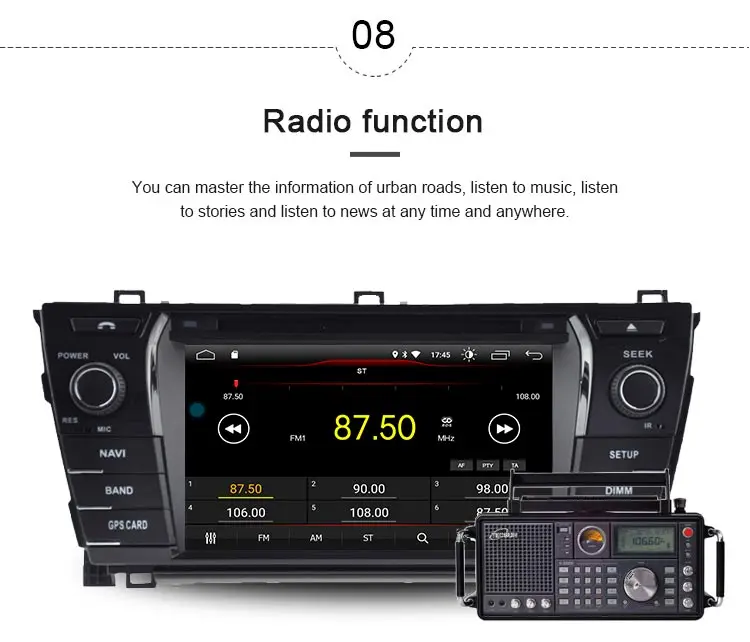 Excellent JDASTON Android 9.1 Car DVD Player For TOYOTA COROLLA 2014 2 Din Car Radio GPS Navigation Multimedia IPS Stereo WIFI Bluetooth 9 Excellent JDASTON Android 9.1 Car DVD Player For TOYOTA COROLLA 2014 2 Din Car Radio GPS Navigation Multimedia IPS Stereo WIFI Bluetooth 9