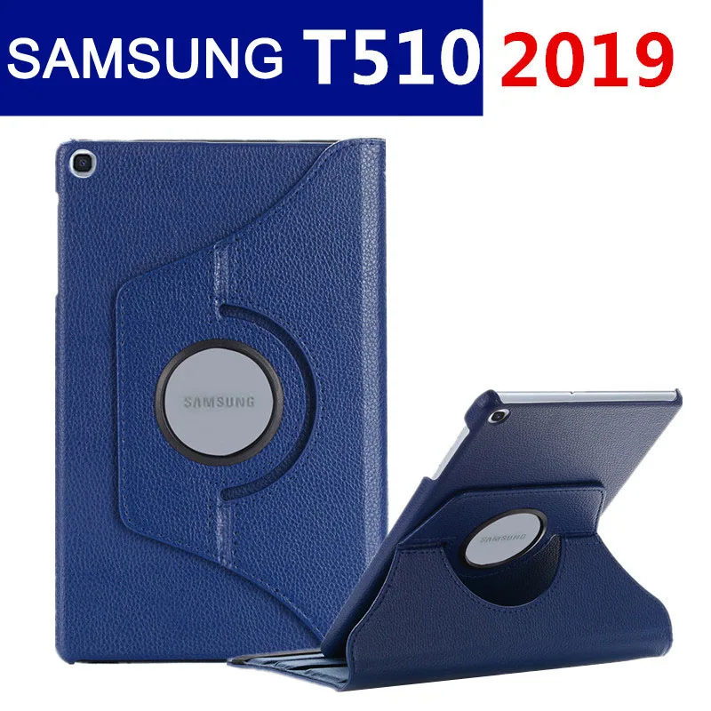 Вращающийся на 360 градусов чехол из искусственной кожи для Samsung Galaxy Tab A 10 1 2019 T510 T515