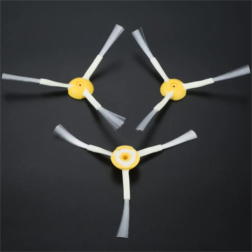 3Pcs Vacuum Cleaning Robot Replacement Brush 3-Armed Side Brushes For iRobot Roomba 800/900 Series Vacuum Cleaner Accessories