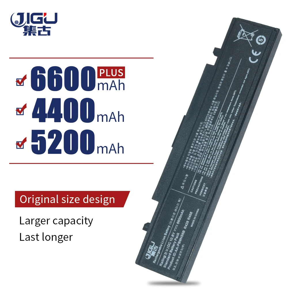 JIGU 6 Cells Black Laptop Notebook Battery R428 R430 NP300E NP-Q470 AA-PB9NC6B AA-PB9NC6W 300E4A-A02 NP-300V AA-PB9NS6B JIGU 6 Cells Black Laptop Notebook Battery R428 R430 NP300E NP-Q470 AA-PB9NC6B AA-PB9NC6W 300E4A-A02 NP-300V AA-PB9NS6B