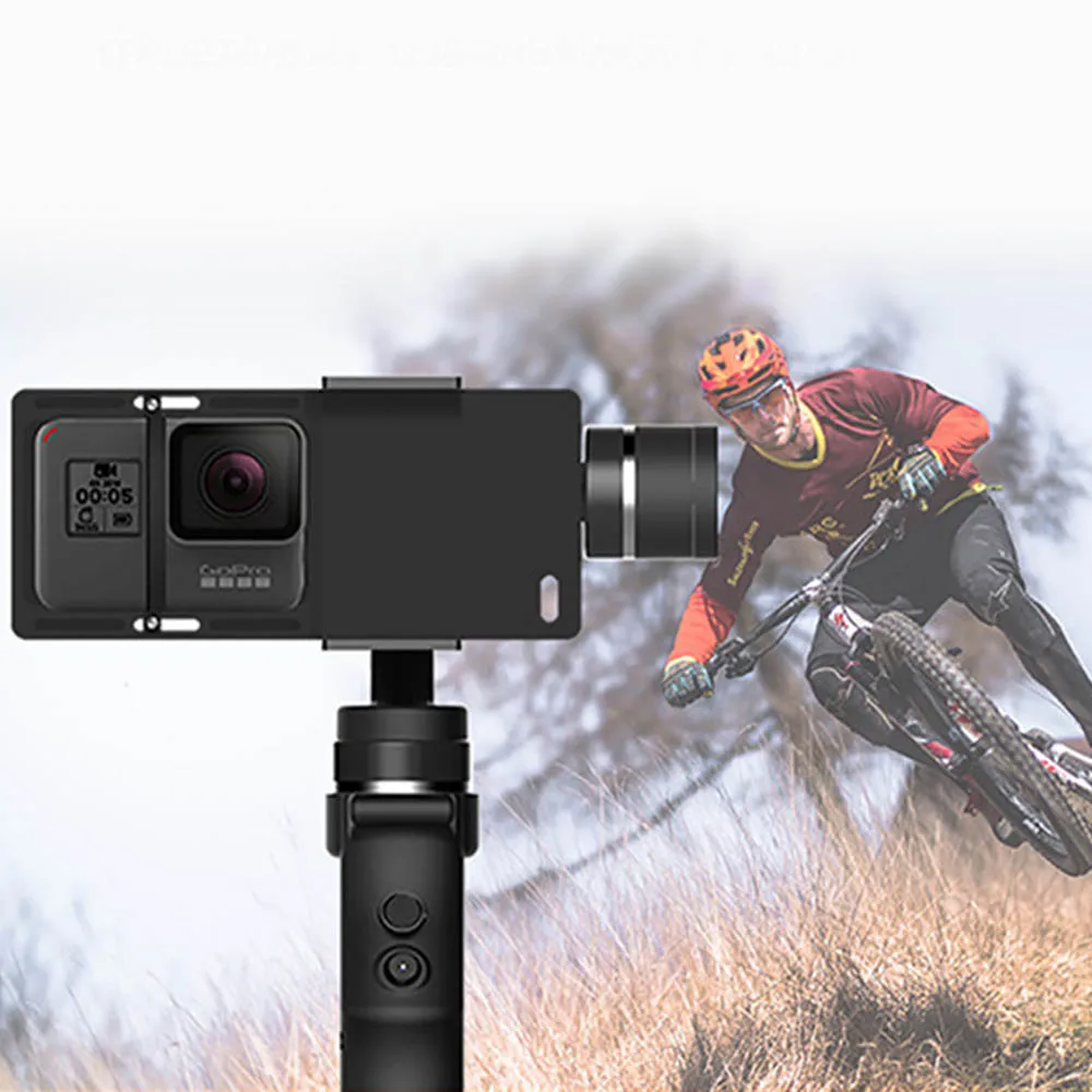  3-Axis Handheld Cinematic Stabiliser Gimbal with Battery For Smartphone