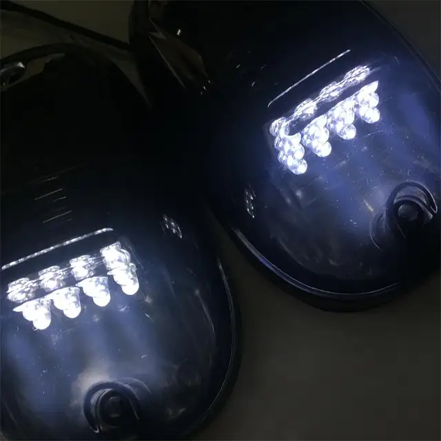 CAR STYLING EXTERIOR LED DAY DOME LIGHT CAB MARKET ROOF AMBER LIGHTS FIT FOR F-150 F-250 F-350 RANGER T6 T7 XTL FX4 F150 PICKUP