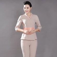 Салон красоты здоровья магазин рабочая одежда тайский массаж Униформа техника большой размер спа-одежда