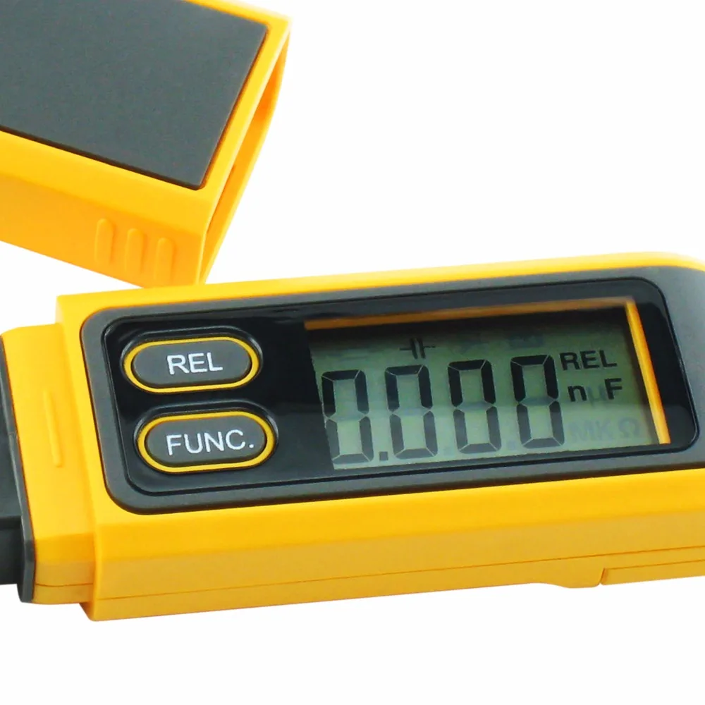 Ручной Пинцет цифровой измеритель сопротивления емкости диода R / C SMD 3999max