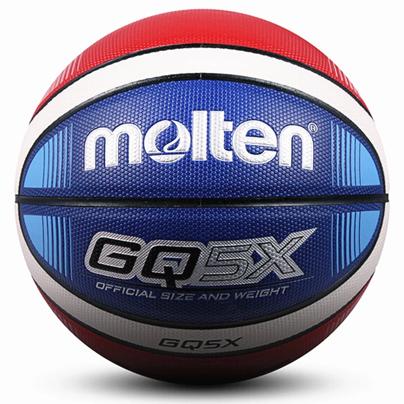 Баскетбольный Мяч Molten GQ5X размер 5 детский уличный тренировочный мяч Официальный