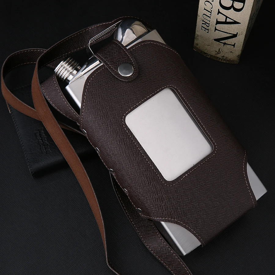 BIUBIUTUA 18oz 26oz 35oz фляги для виски Портативный Нержавеющая сталь большой Ёмкость