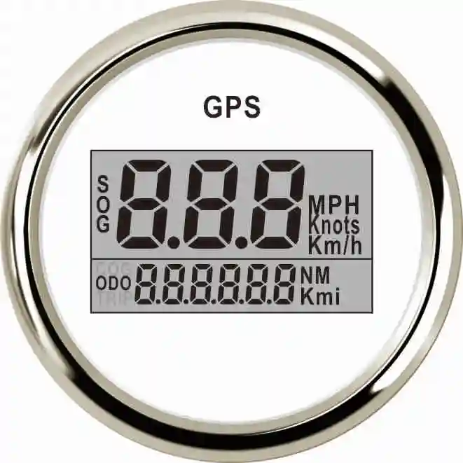 Авто Мото грузовик 52 мм Цифровой GPS Спидометр 12 V 24 V с Подсветка