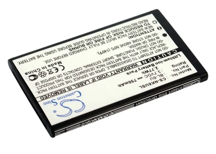 Аккумулятор мобильного телефона для nokia 8820 Erdos P/N BL 6U|battery for|battery for nokiabatteries batteries |