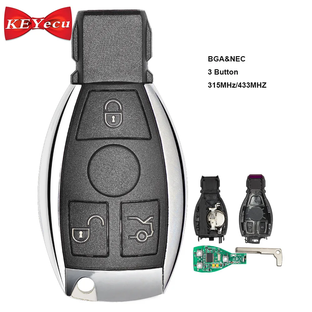 ECCPP Keyless Entry Remote Control Car Key Fob Shell Lesotho