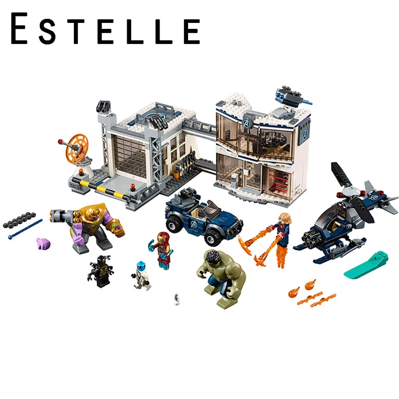 Superheroes Avengers 4 War Machine Buster Building Blocks Compatible Legoings Marvel Avengers Endgame Figures Toys For Children