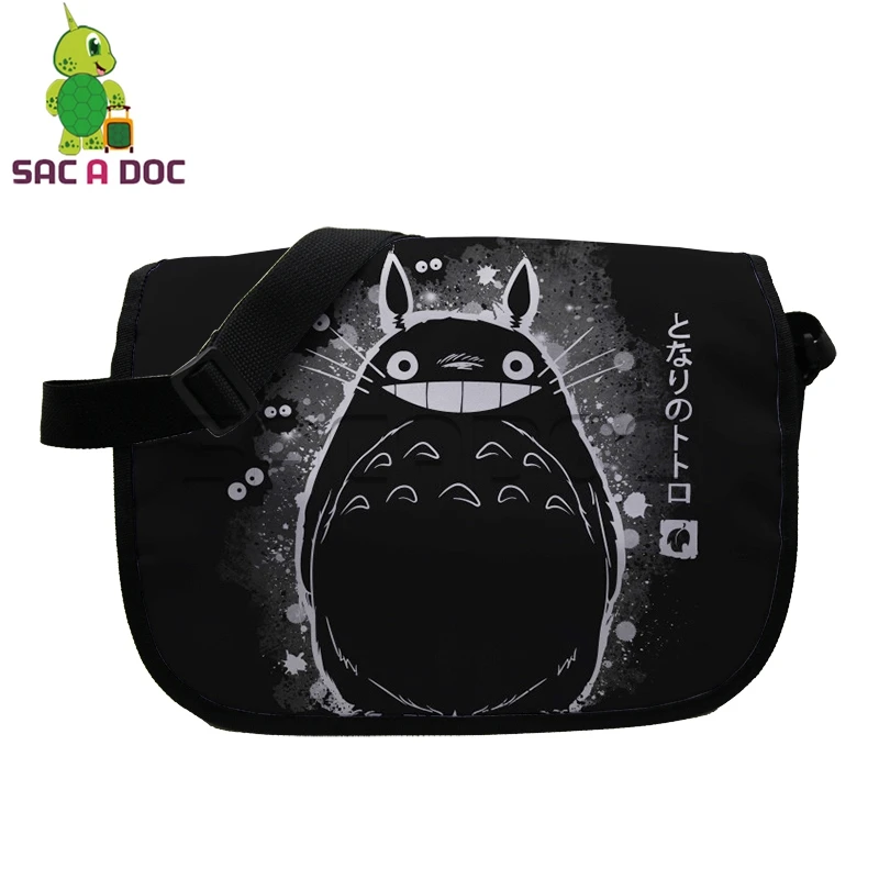 

Ghibli My Neighbor Totoro Fluorescence Shoulder Bags Messenger Bag for Teenagers Children School Book Bags Crossbody Travel Bags