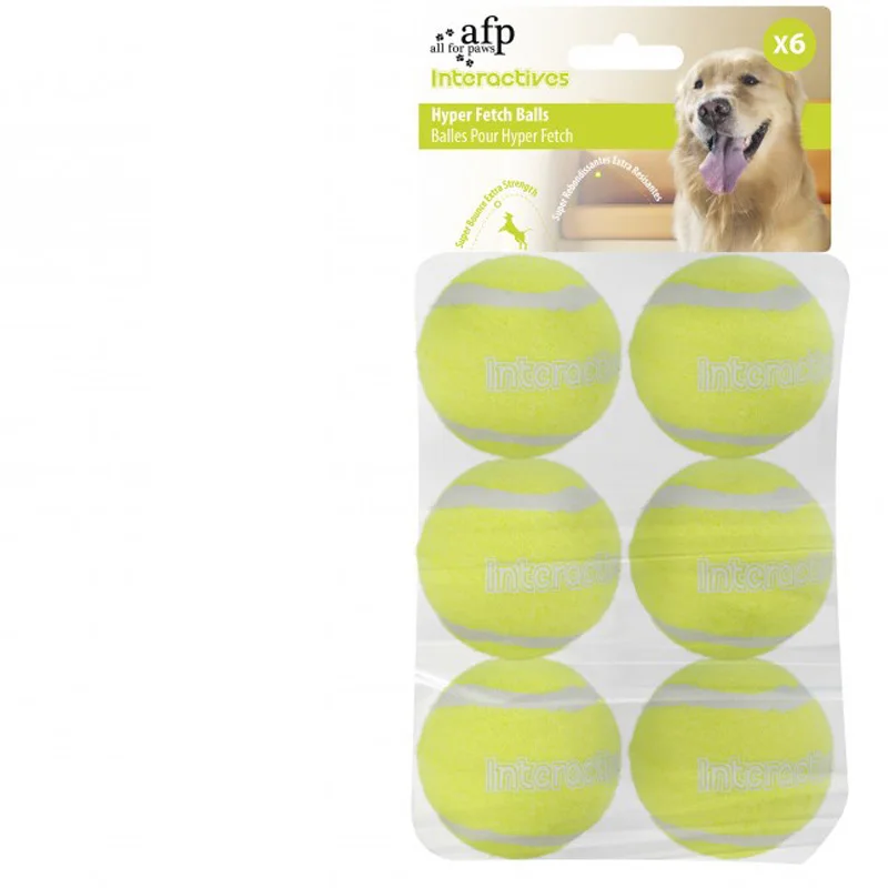 Fast Shipping Dog Toys Pet Tennis 6pcs Machine Balls Dog Ball Jouet Chien Honden Speelgoed Juguete Perro Pet Products