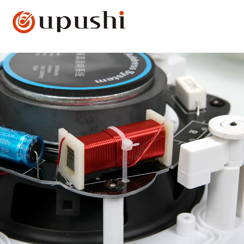 Oupushi KS818 10 Вт-80 Вт 8ohm коаксиальный потолочный динамик, соединяющий усилитель мощности для системы общественного адреса PA