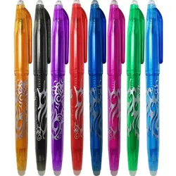 8 цветов на выбор 0,5 мм стираемая ручка Волшебная пишущая нейтральная ручка гелевая ручка пилот