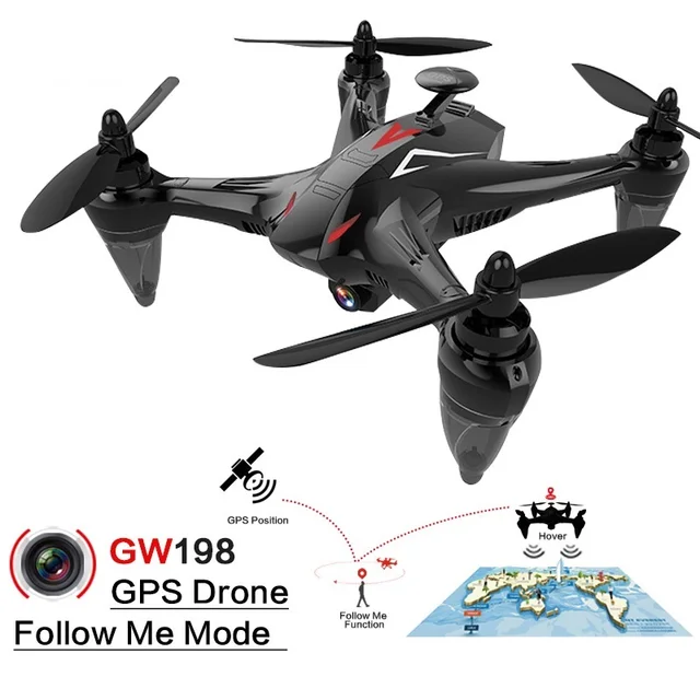 Cheap 2018 Hottest!  5G WiFi FPV Brushless GPS shadow drone Follow Me long range drones with 4k HD camera and GPS
