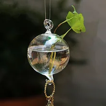 Прозрачное стекло ваза висит/Висячие Ваза/Творческий гидропоники цветок/природных