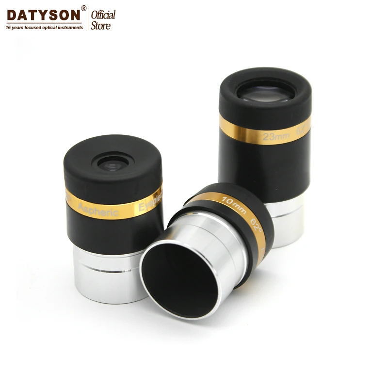 Revestido para 1.25 Telescópio Ocular Asférica 4 e 10 e 62 23mm hd Wide Angle Grau Lente Totalmente 31.7 Milímetros Telescópio Astronômico M0029 4 Telescópio e binóculos