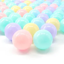 5 шт. Ocean шаров 6 см смешивания Цвет наддува утолщение высокое качество PE детские BoBo шары