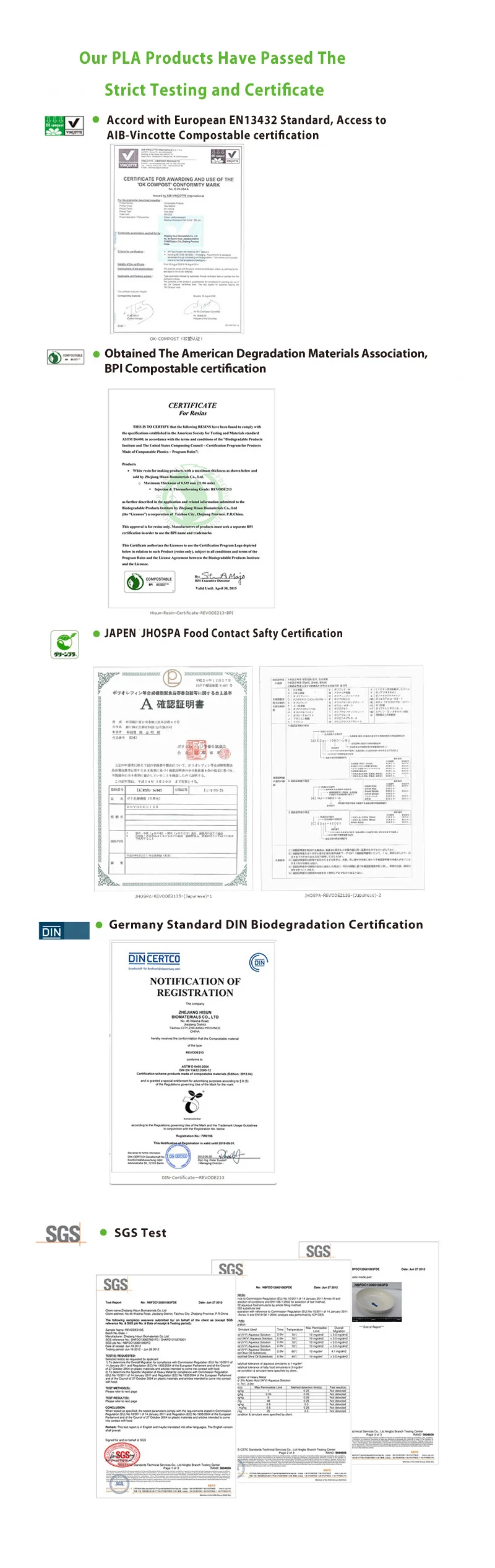 certification