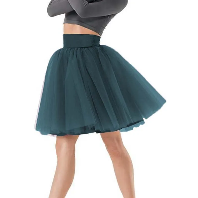 2017-Mini-Ballet-Dance-Tulle-Skirts-High-Quality-A-Line-Wide-Waist-Tutu-Women-Skirts-Solid1