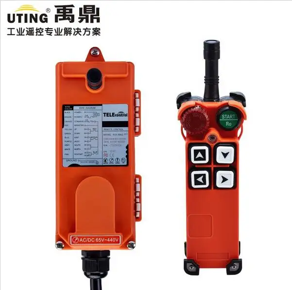 

TELECRANE Wireless Industrial Remote Controller Electric Hoist Remote Control 1 Transmitter + 1 Receiver F21-4S