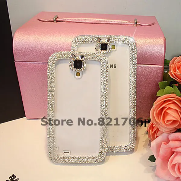 

Bling Protective Frame Diamond Cover For Samsung Galaxy S9 S8 S7 S6 edge Plus S5 S4 Mini Note 2 3 4 5 7 8 Rhinestone Phone Cases
