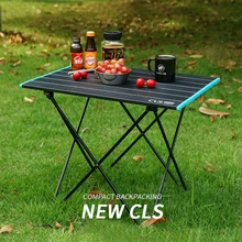 Портативный стол складной походный стол для путешествий на открытом воздухе для пикника ультра-светильник из Сплава Al для путешествий для диких походов
