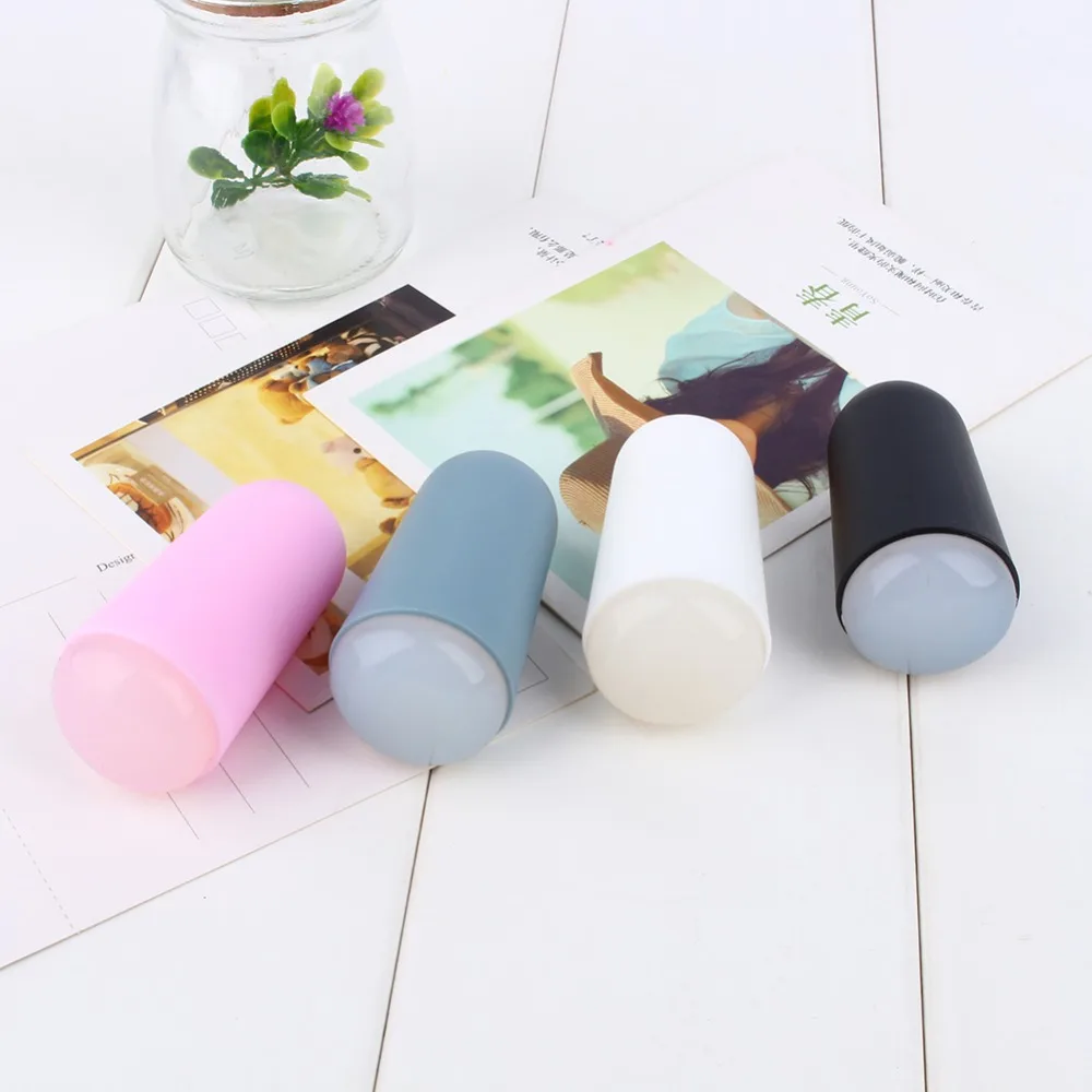 

Colorful Fashion Nail Art Seal Removable Manicure Template Stamp Plate Scraper Soft Stamper Easy to Clean