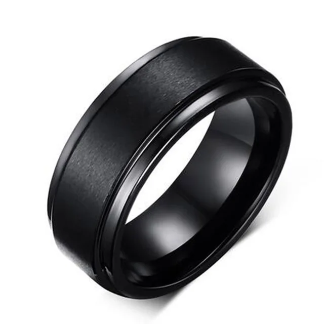 Mens BASE RINGS 8 MM Wedding Band Black Pure Carbide Tungsten Engagement Ring fo Mens BASE RINGS 8 MM Wedding Band Black Pure Carbide Tungsten Engagement Ring fo