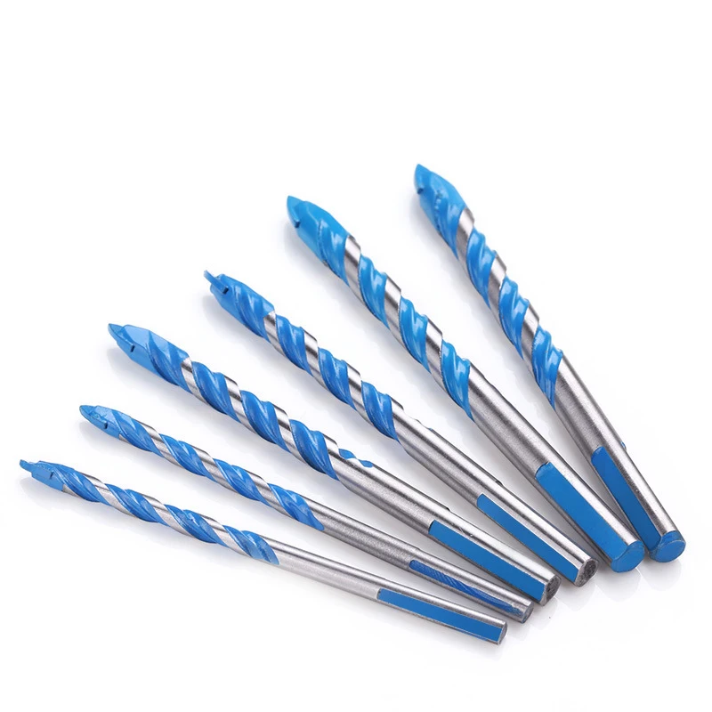 

4pcs 6~12cm HSS Titanium Carbide Drill Bit/Twist Drill Bit High Quality Power Drilling Tools for Wood Used For Stainless Steel
