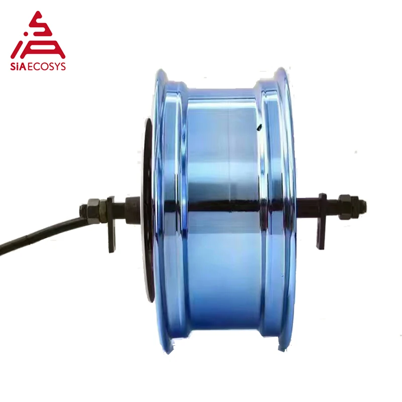 Best Powerful New Version QS Motor 5KW 260 V4 Brushless DC Single Shaft E-Car In-Wheel Hub Motor 3