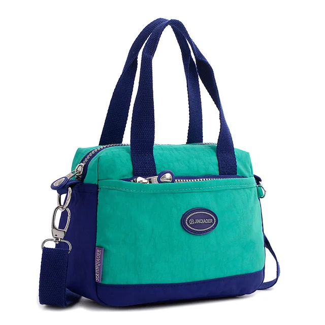 Women Handbag Casual Waterproof Nylon Women Small Shoulder Bag Zipper