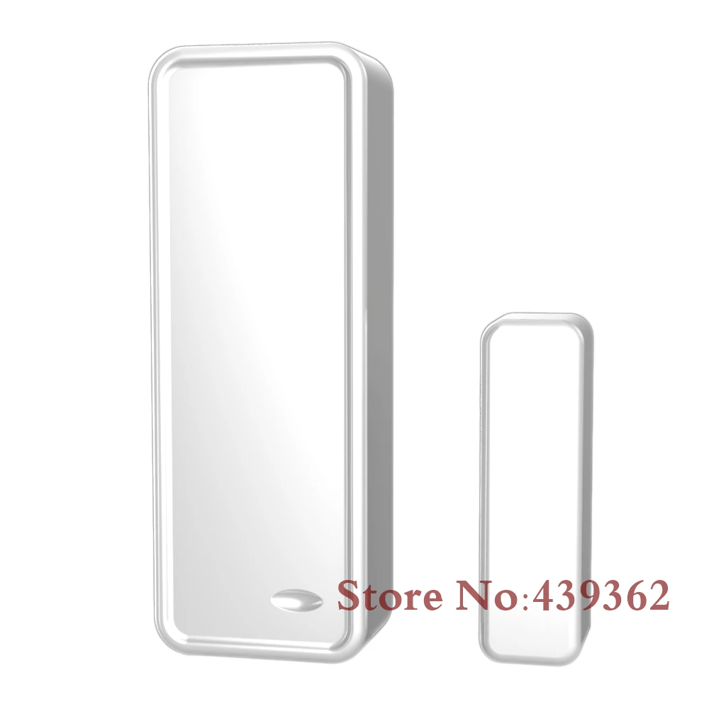 Beste 6 stks geweldige promotie 433 MHz EV1527 twee weg deur sensor detector, deur gap sensor voor alarma casa G90B, G90E, S2G