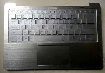 

New for Sony Vaio SVF13N1C5E SVF13N1A4E SVF13N1C4E SVF13N24CXB SVF13N2D4E Palmrest silver English US laptop Keyboard backlit