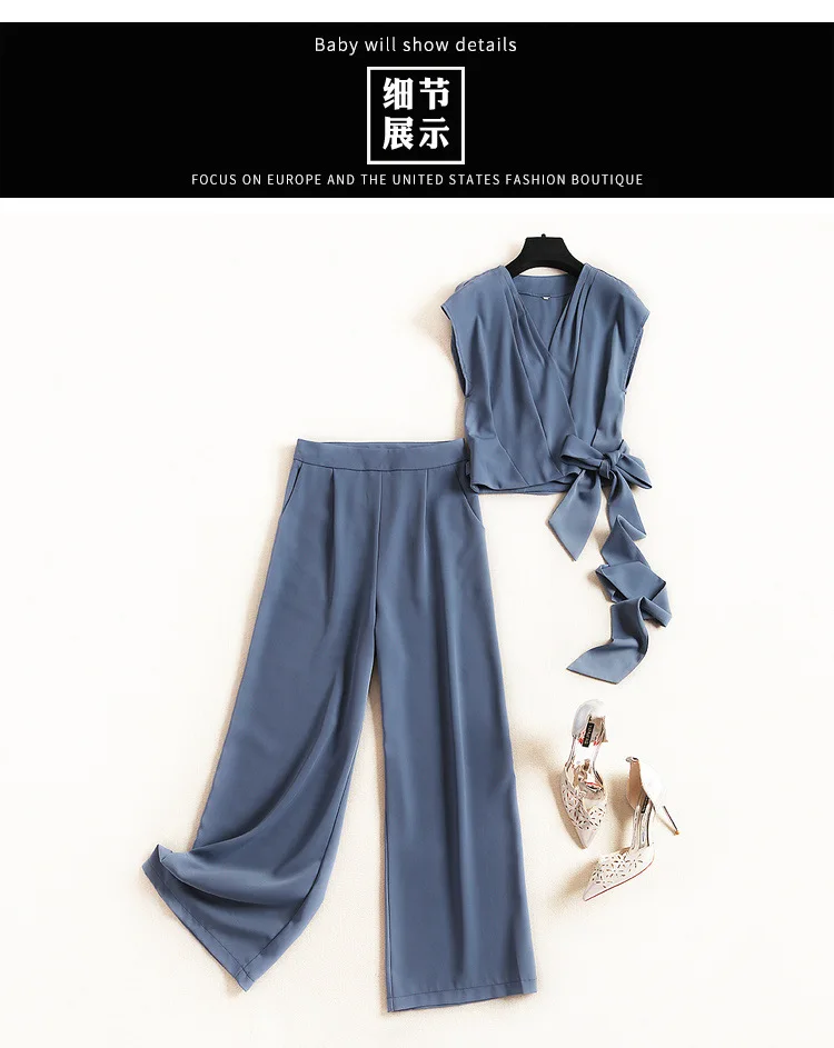 

ay6000350 Fashion women's Sets 2019 Runway Luxury famous Brand European Design party style women's Clothing