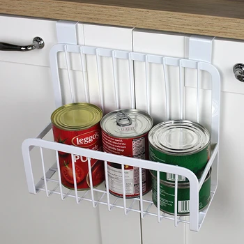 

Carbon Steel Storage Hanging Basket Bathroom Kitchen Tools For Condiment Bottle Suspension type Rack