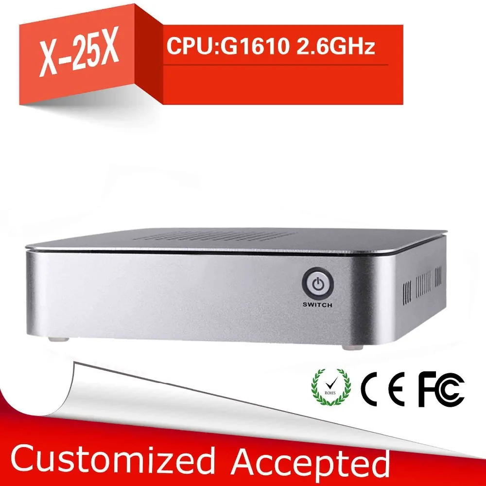 Lowest Price Ultra Low Power G1610 barebone pc fan industrial computer Mini pc linux hdmi thin client support full screen movies Lowest Price Ultra Low Power G1610 barebone pc fan industrial computer Mini pc linux hdmi thin client support full screen movies