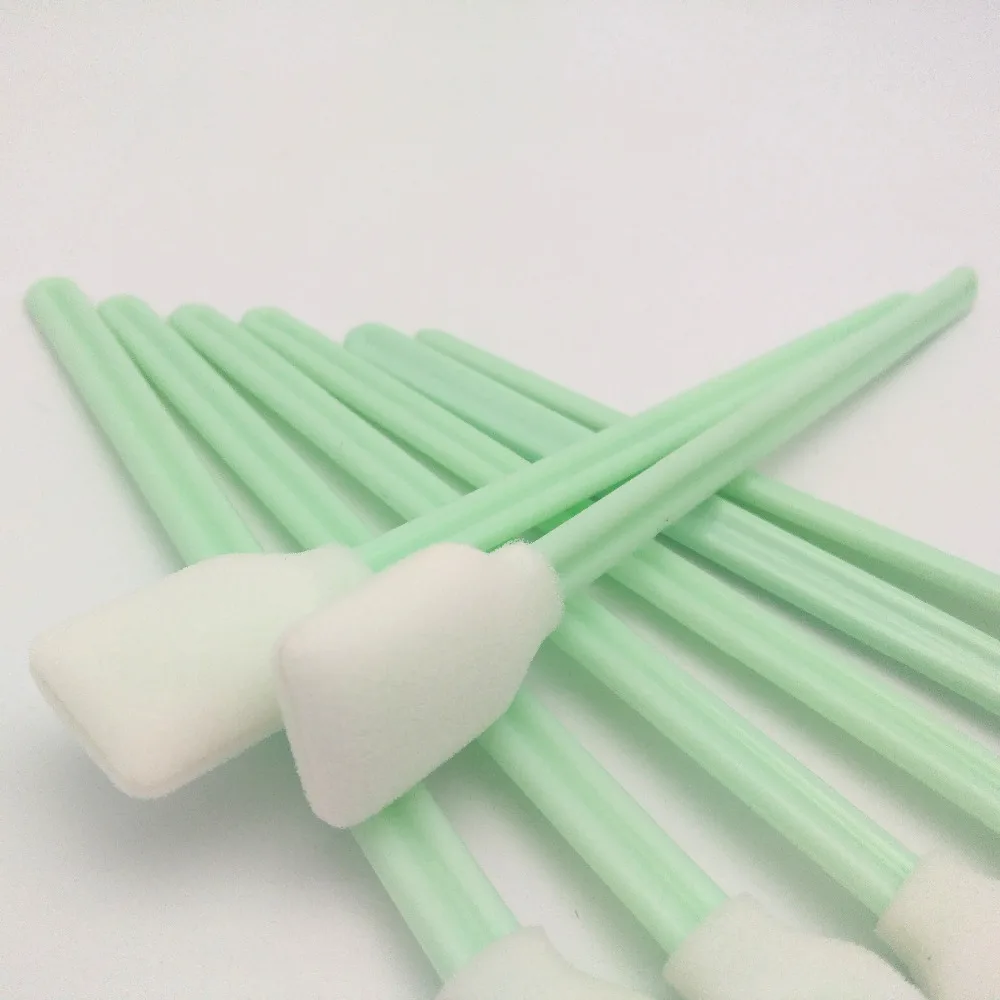 100pcs cleaning swabs sponge stick for Roland/Mimaki/Mutoh Eco solvent
