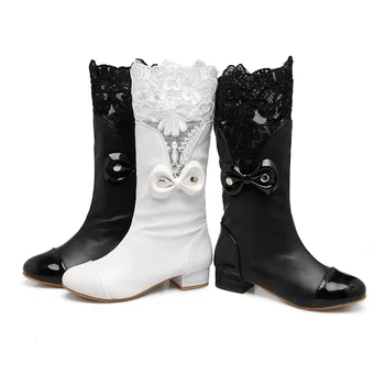 

Institute for women's shoes in the winter of 2018 party with low wind joker 43 boots in the size code with 31-181114