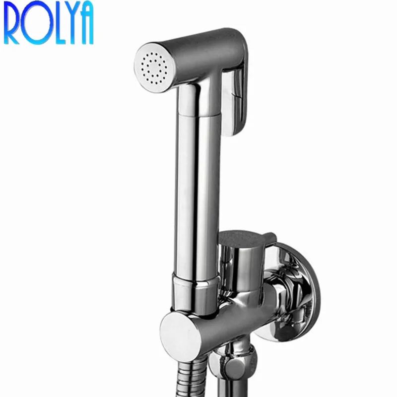 

ROLYA Premier Multifunction shower toilet more special gun bellows Angle stent Hand Bidet Spray Kit
