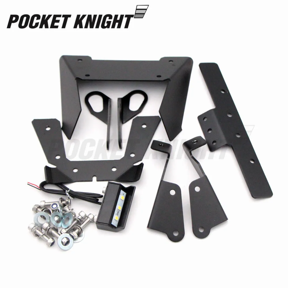 Держатель Номерного светодиодный свет для KAWASAKI EX250R ниндзя 250R 2008-2012 09 10 11 мотоцикл ХВОСТ Tidy Fender Eliminator