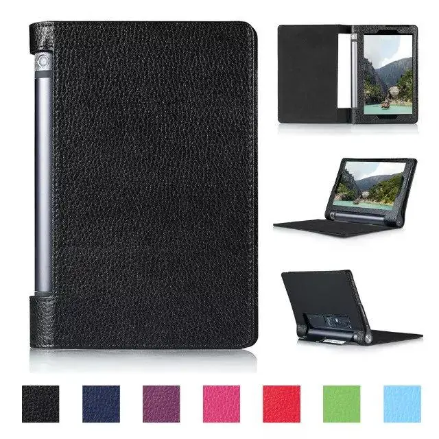 

For Lenovo yoga tab 3 850F YT3-850F High quality Litchi leather case cover for Lenovo Yoga tablet 3 850F