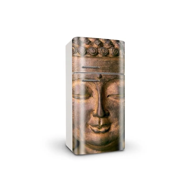 3D самоклеящаяся наклейка на холодильник Zen Buddha крышка для двери холодильника