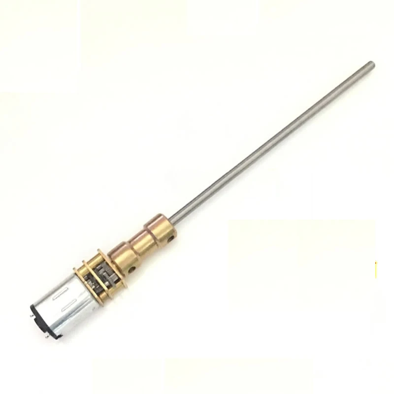 

N20 Long-axis Gear Motor, Miniature Round-axis DC Motor, 3V-12V Small Motor, Low-speed High-torque Motor