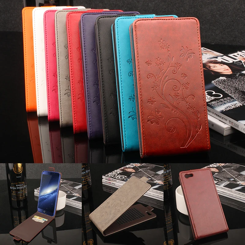 

For Elephone S7 Pro Phone Case [Up-down Open] Vertical Flip Premium Pattern PU Leather Wallet Case xinghua