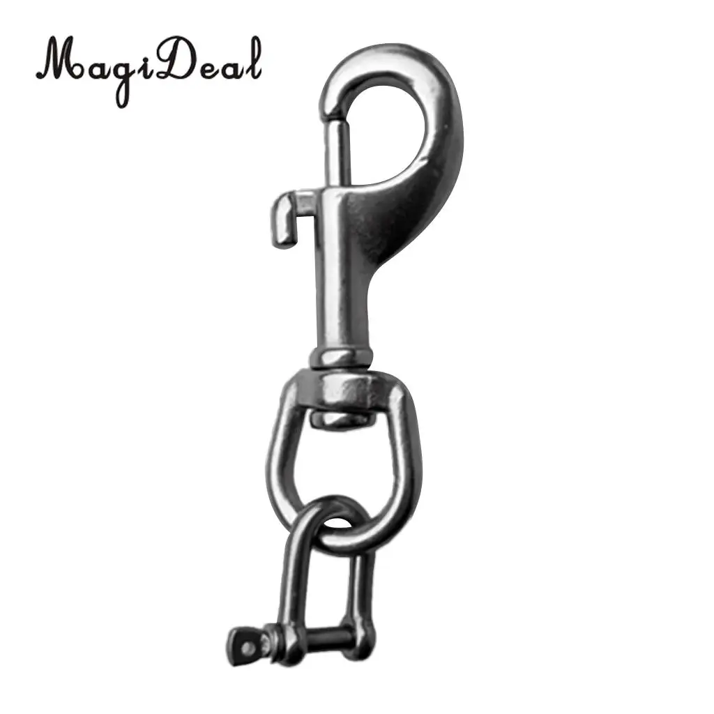 MagiDeal Heavy Duty Durable 316 Stainless Steel Single End Bolt Snap