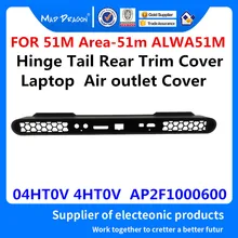 MAD DRAGON Фирменная Новинка для Dell Alienware 51 м Area-51m ALWA51M ноутбук Петля хвост Задняя накладка крышка выхода воздуха 04HT0V 4HT0V